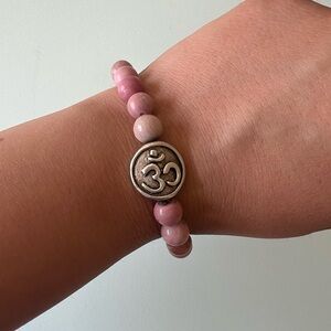 Pink AUM/OM Bracelet